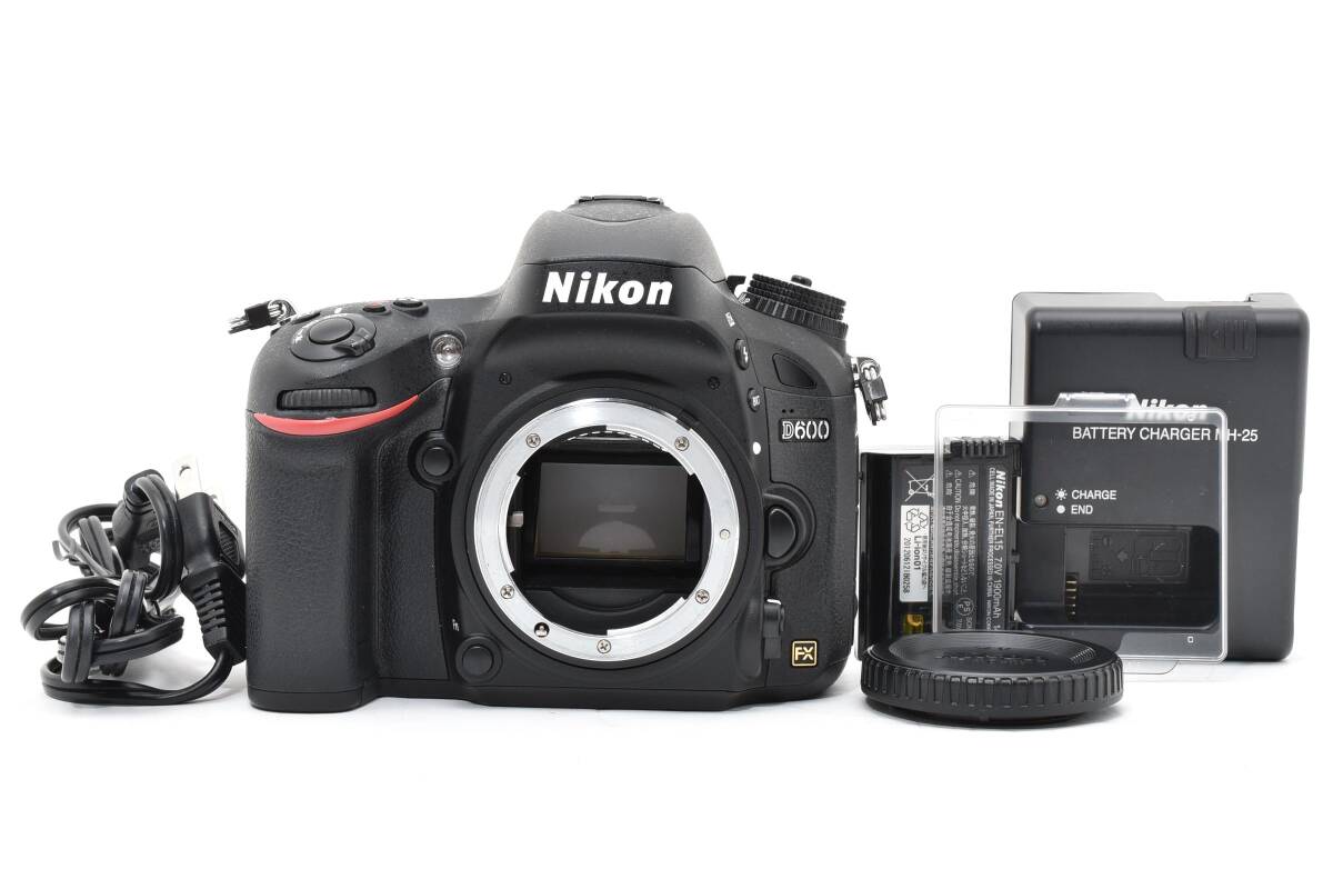 ★極上品★《ショット数2,543回 》Nikon ニコン D600 ボディ★　YMA9854＃32