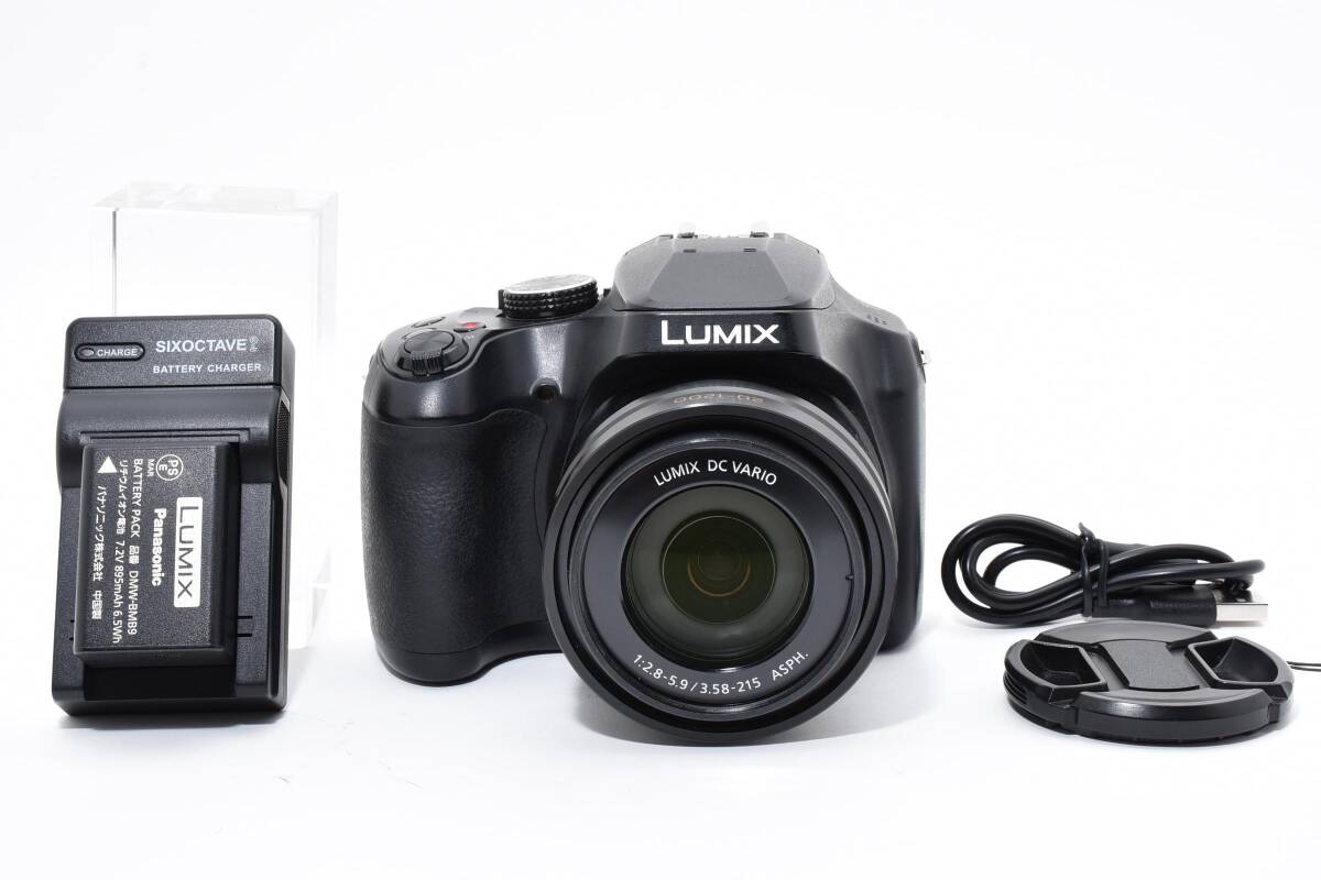 ★良品★Panasonic パナソニック LUMIX DC-FZ85-K ブラック★　J9443＃23