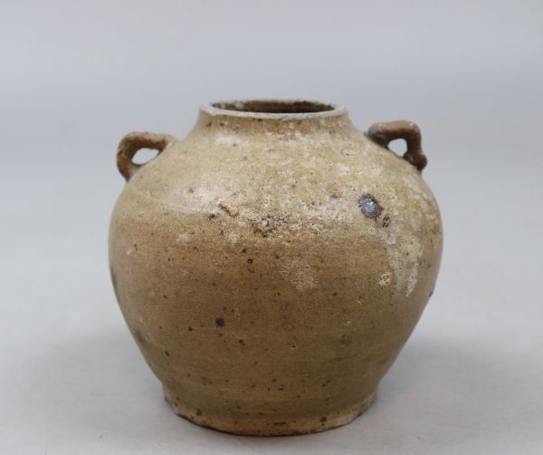 中国美術 宋代 双耳小壷 茶入 TK161