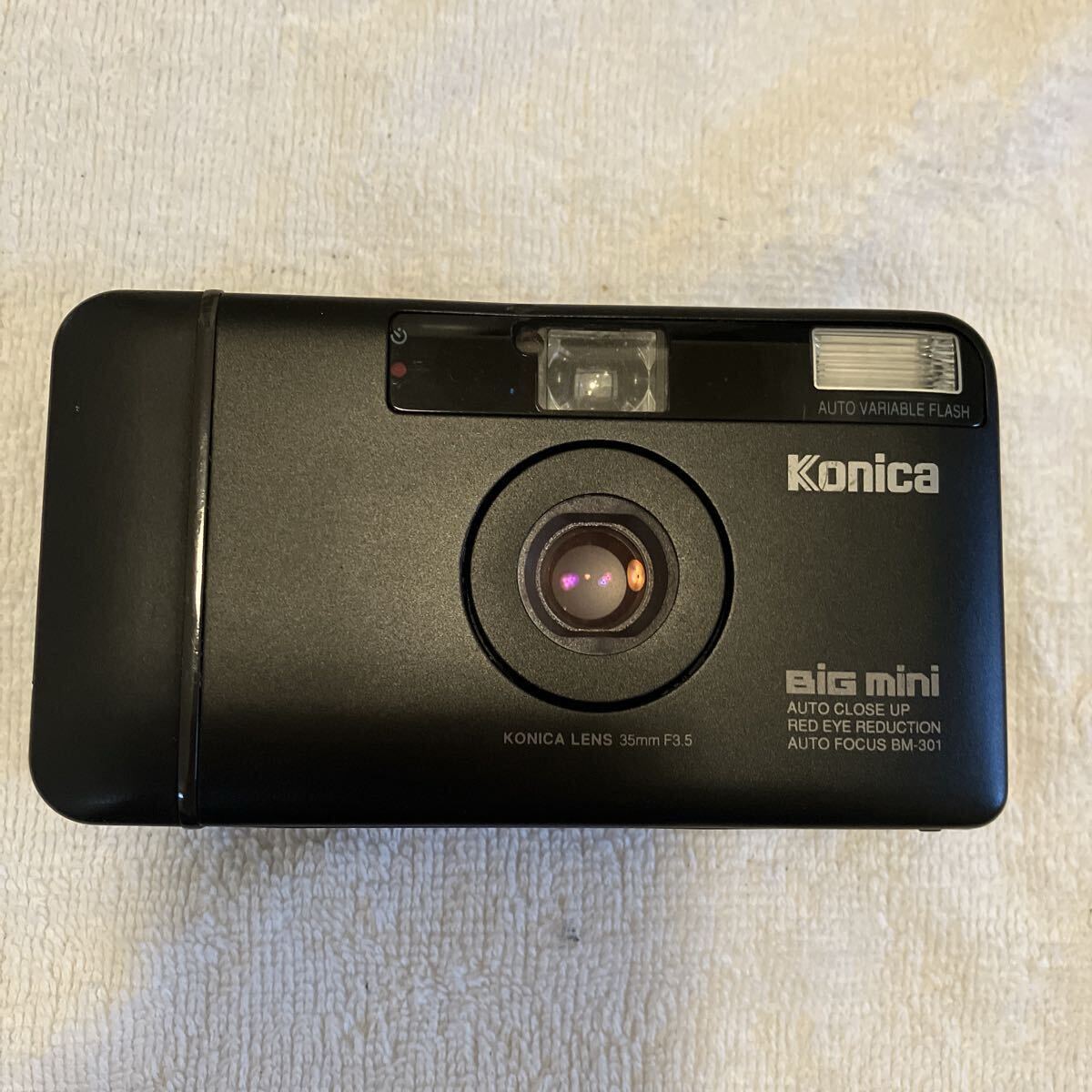 １円〜【動作未確認】 Konica BIG mini BM-301 コンパクトフィルムカメラ コニカ フィルムカメラ