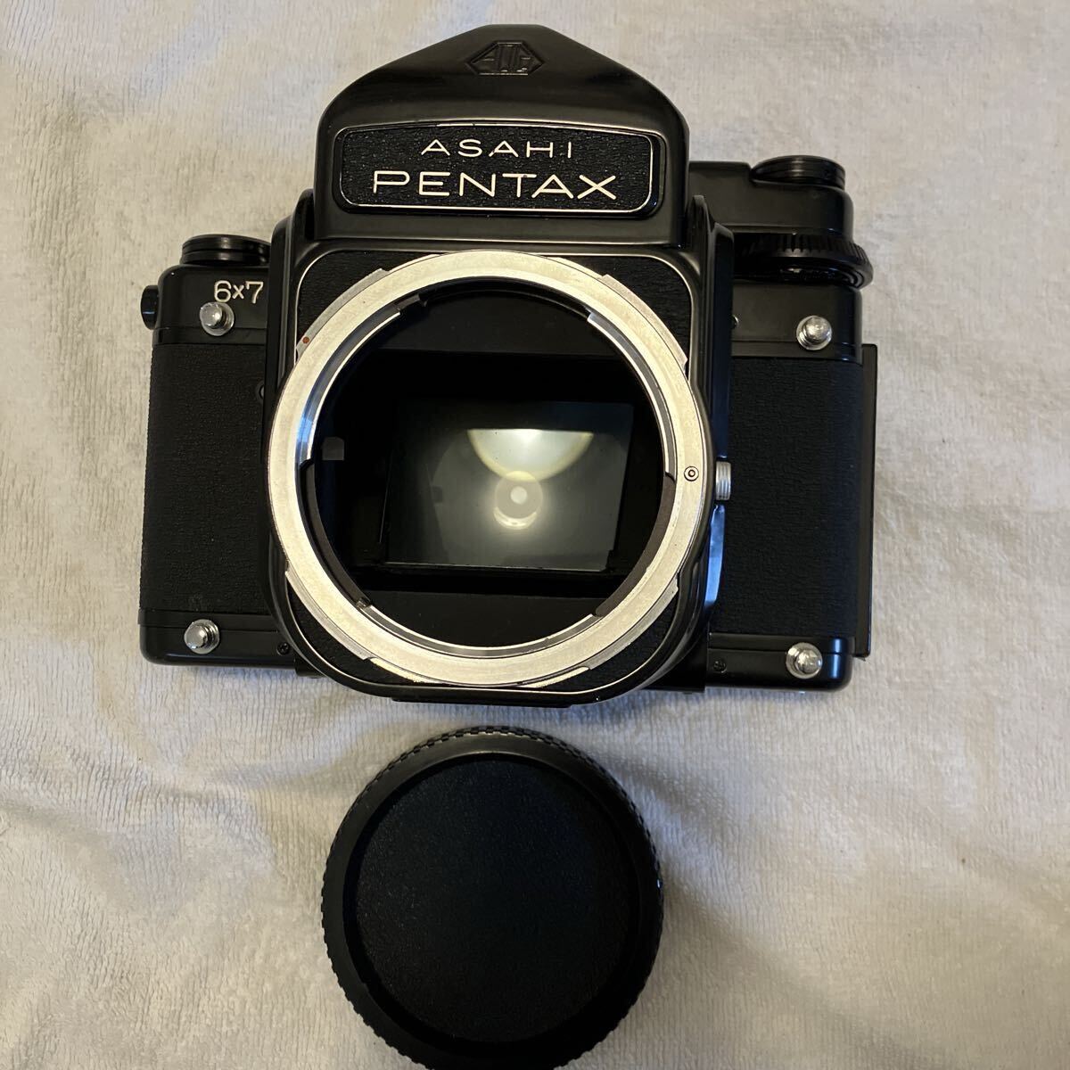 １円〜【動作未確認】 PENTAX 6x7 TTL 中判フィルムカメラ 中判カメラ ボディ ASAHI