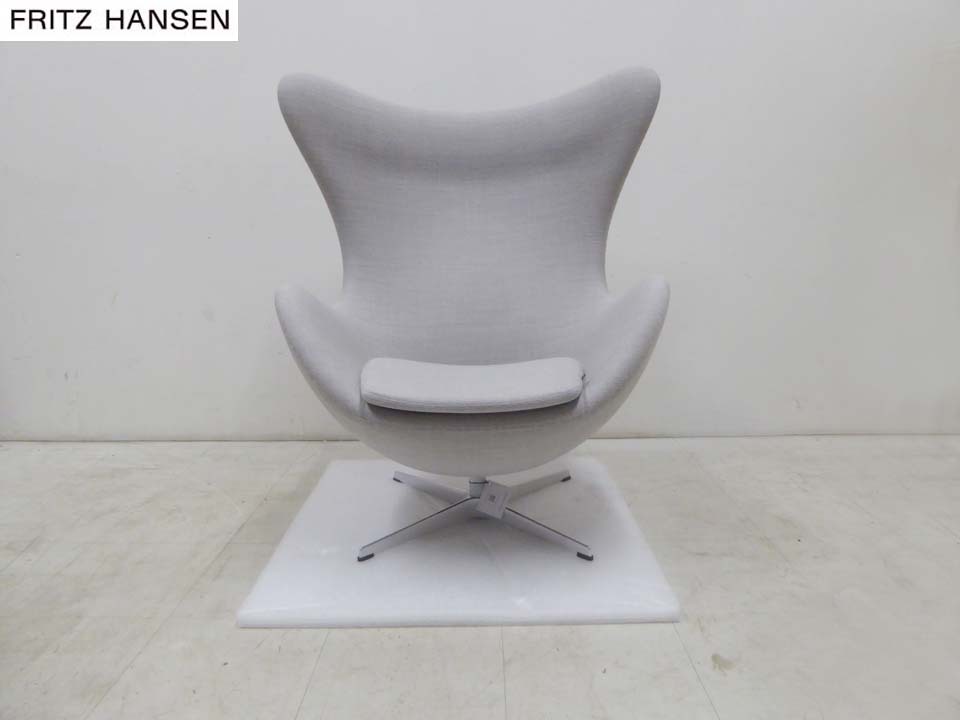 新品未使用品 正規品■Fritz Hansen フリッツハンセン■2025年製 定価116万円 エッグチェア クリスチャンハウン ライトグレー