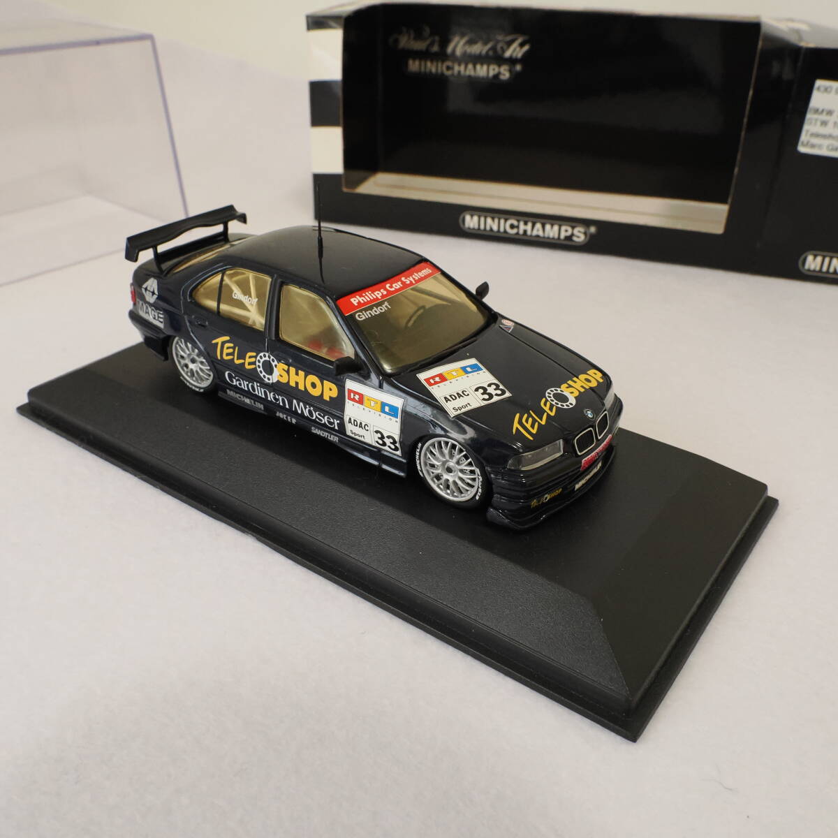 絶版 MINICHAMPS ミニチャンプス 1/43 BMW320i STW 1997 