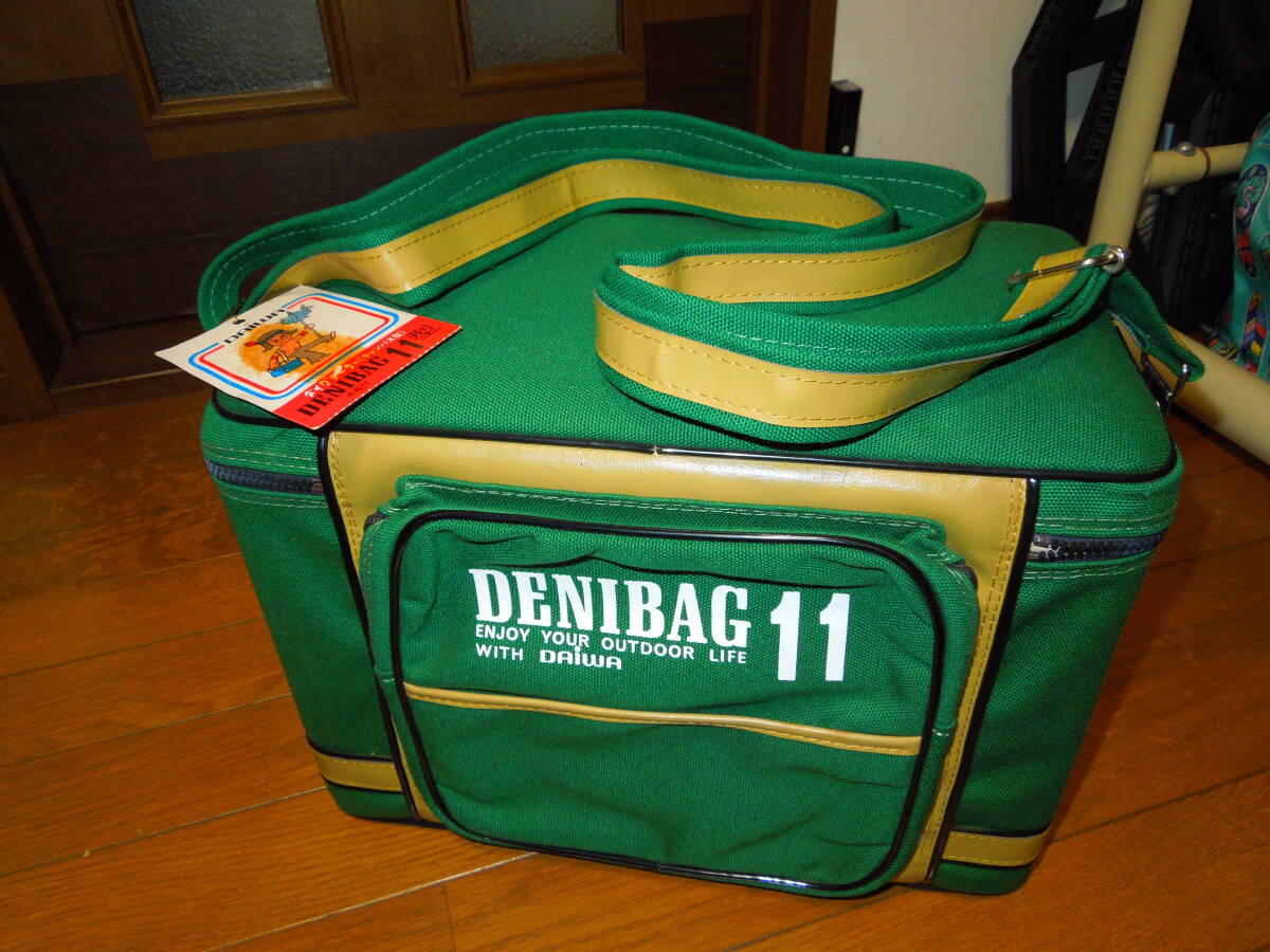 DAIWA DENIBAG Ⅱ クーラーキャンバス型 年数経過使用感なし現状渡し