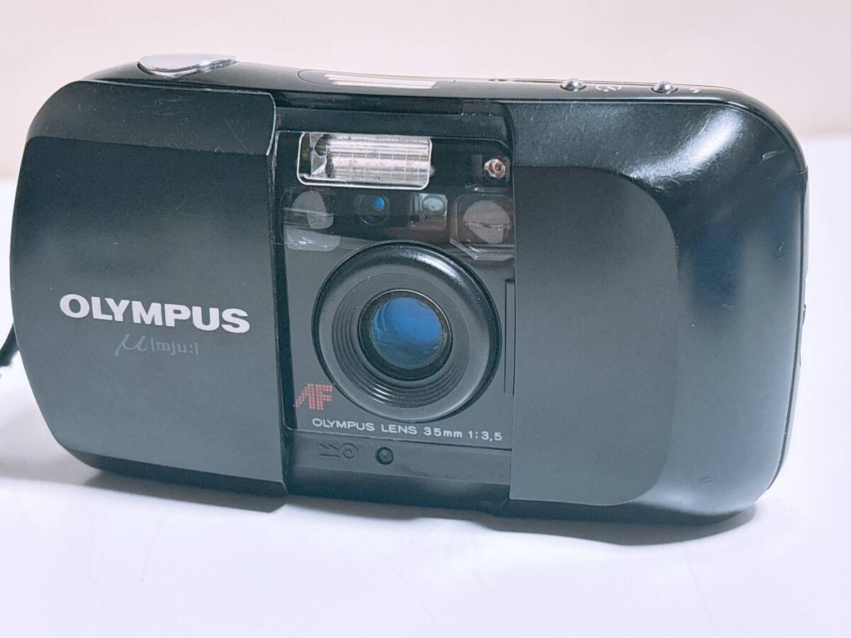 動作確認済　OLYMPUS μ[mju:] オリンパス コンパクトフィルムカメラ