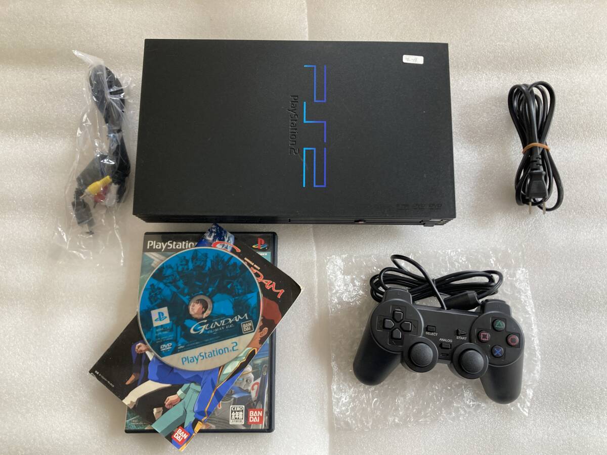 26-0301 メンテ動作品　プレイステーション2　SCPH-18000　本体セット