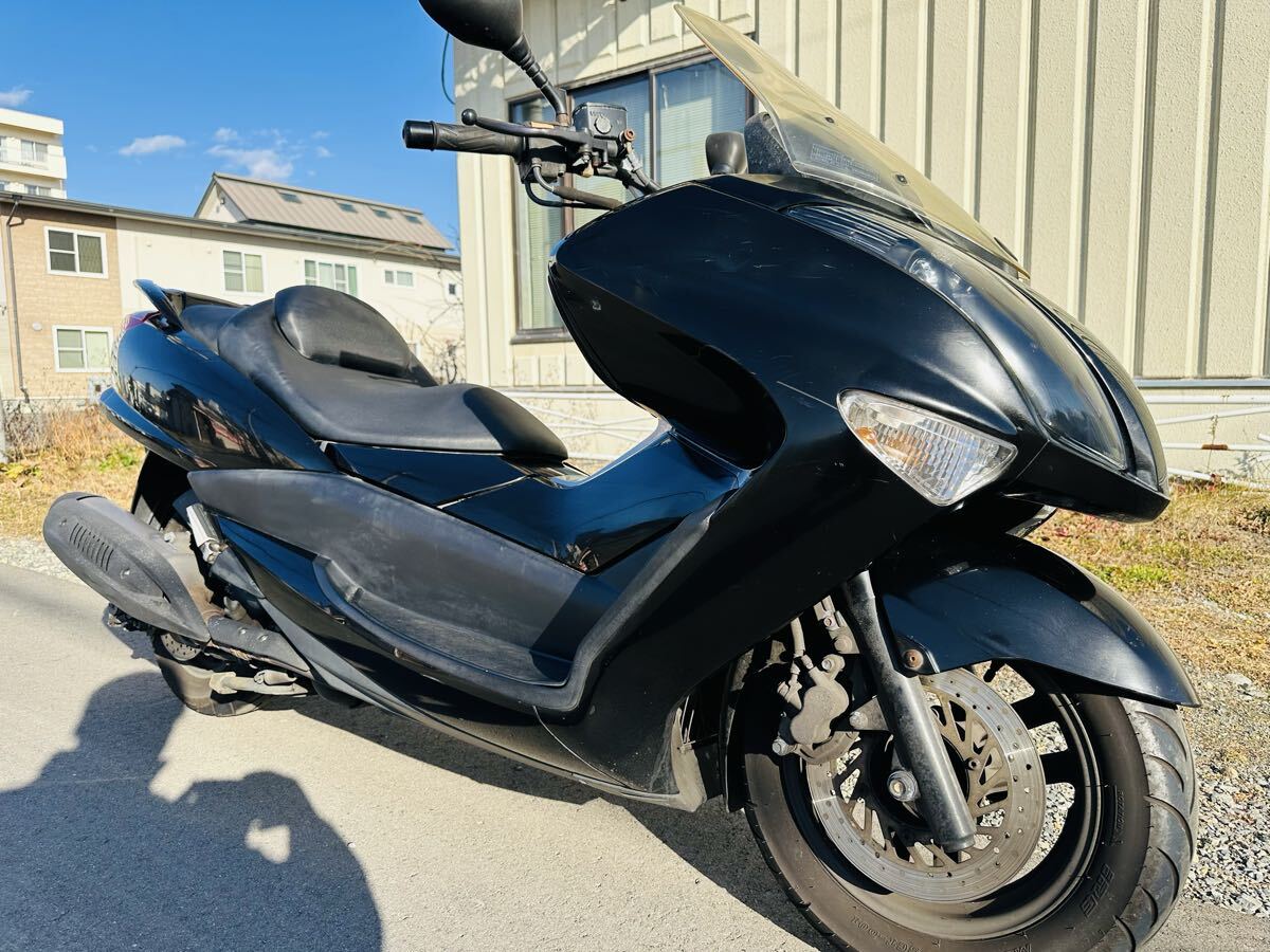 北海道　ヤマハ　マジェスティ250 SG20 外装美品！バッテリー付き！
