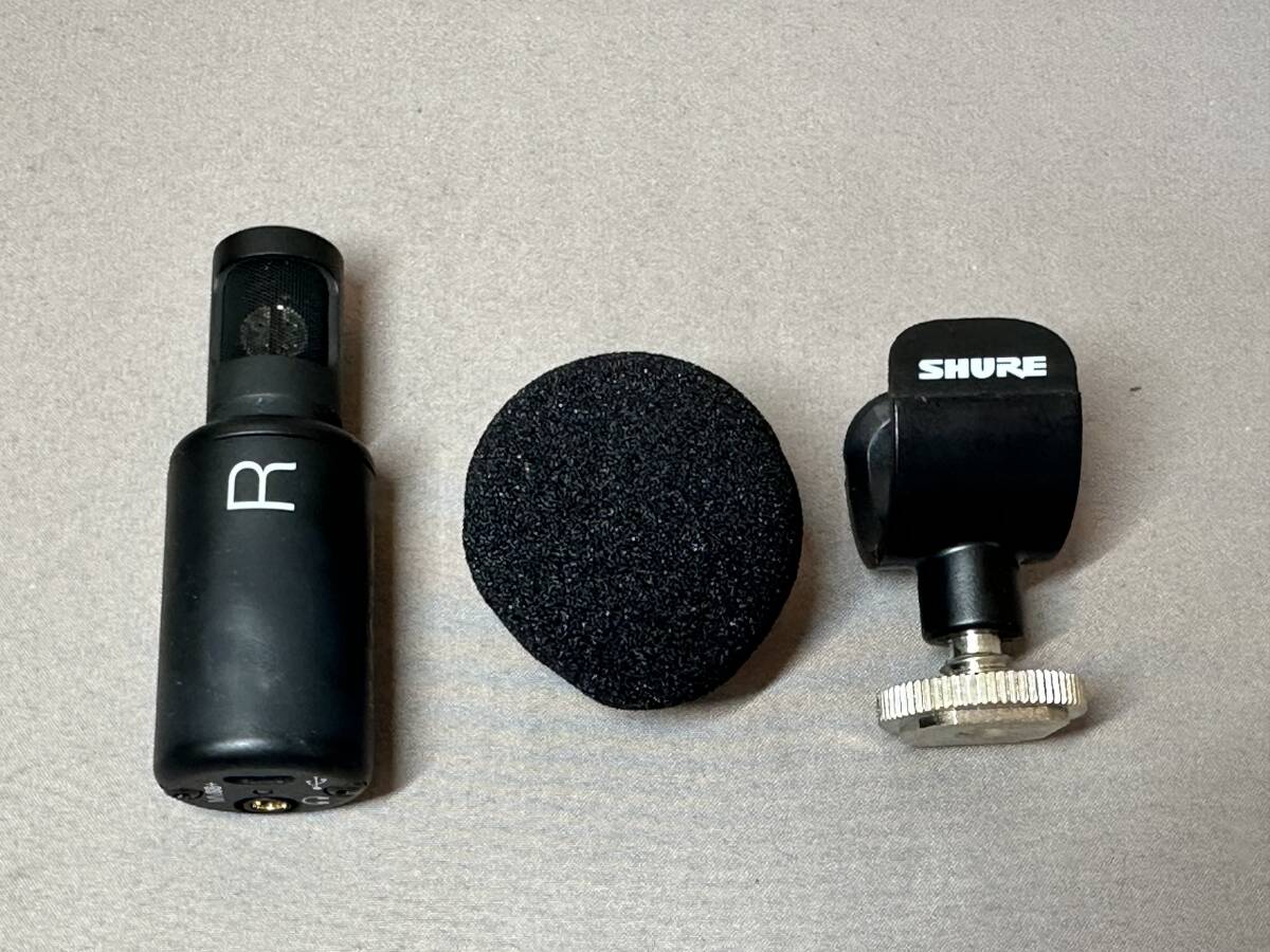  SHURE MV88+ マイク