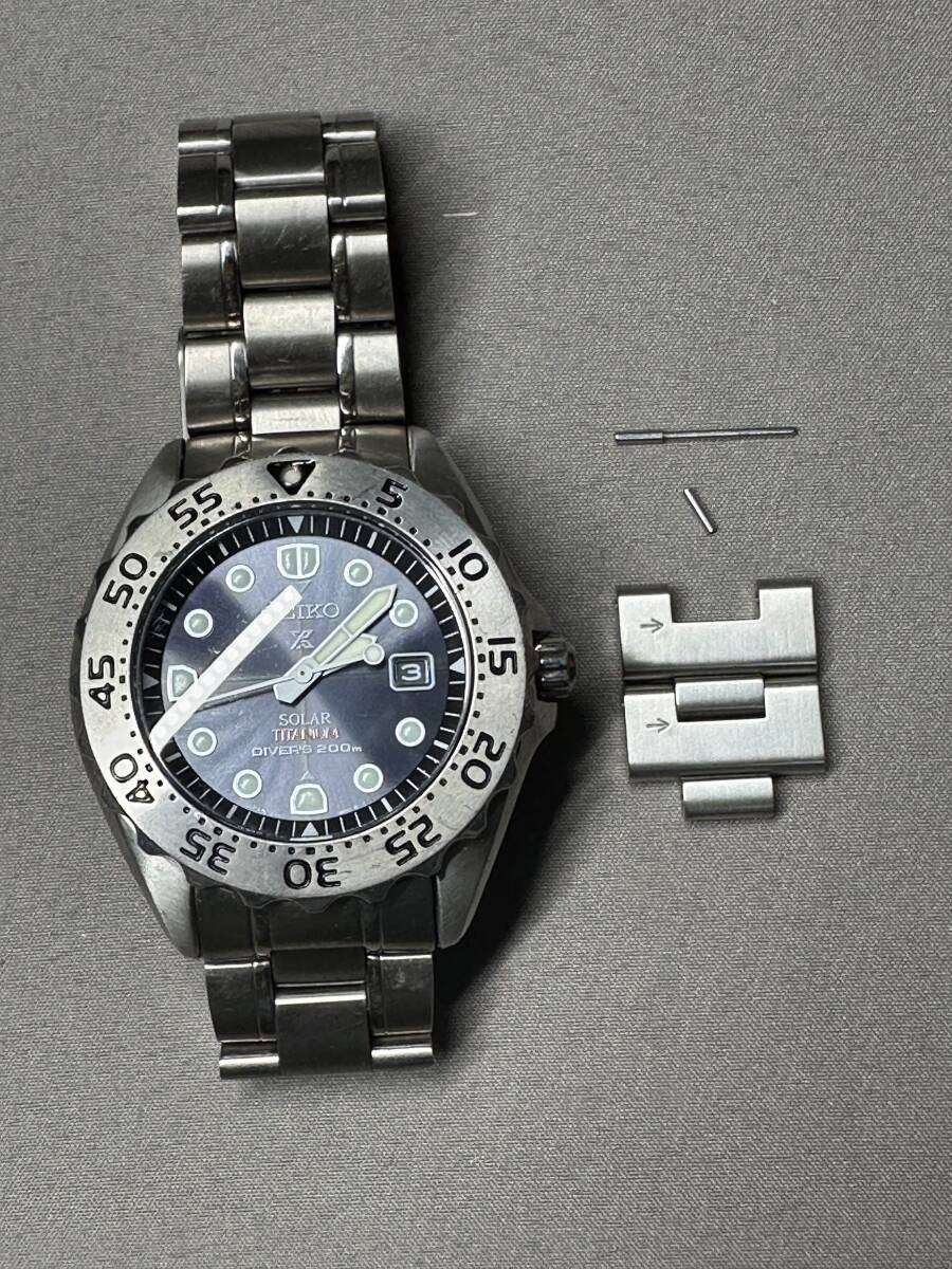 SEIKO セイコー プロスペックス ダイバースキューバ V147-0AG0 ソーラー 腕時計