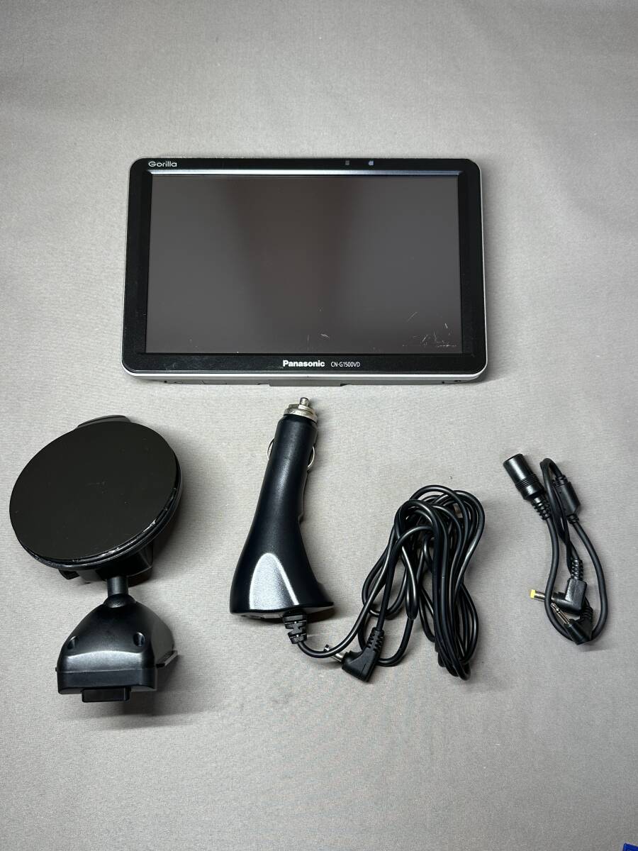 Panasonic GORIRA ポータブルナビ 《CN-G1500VD》2021年データ 