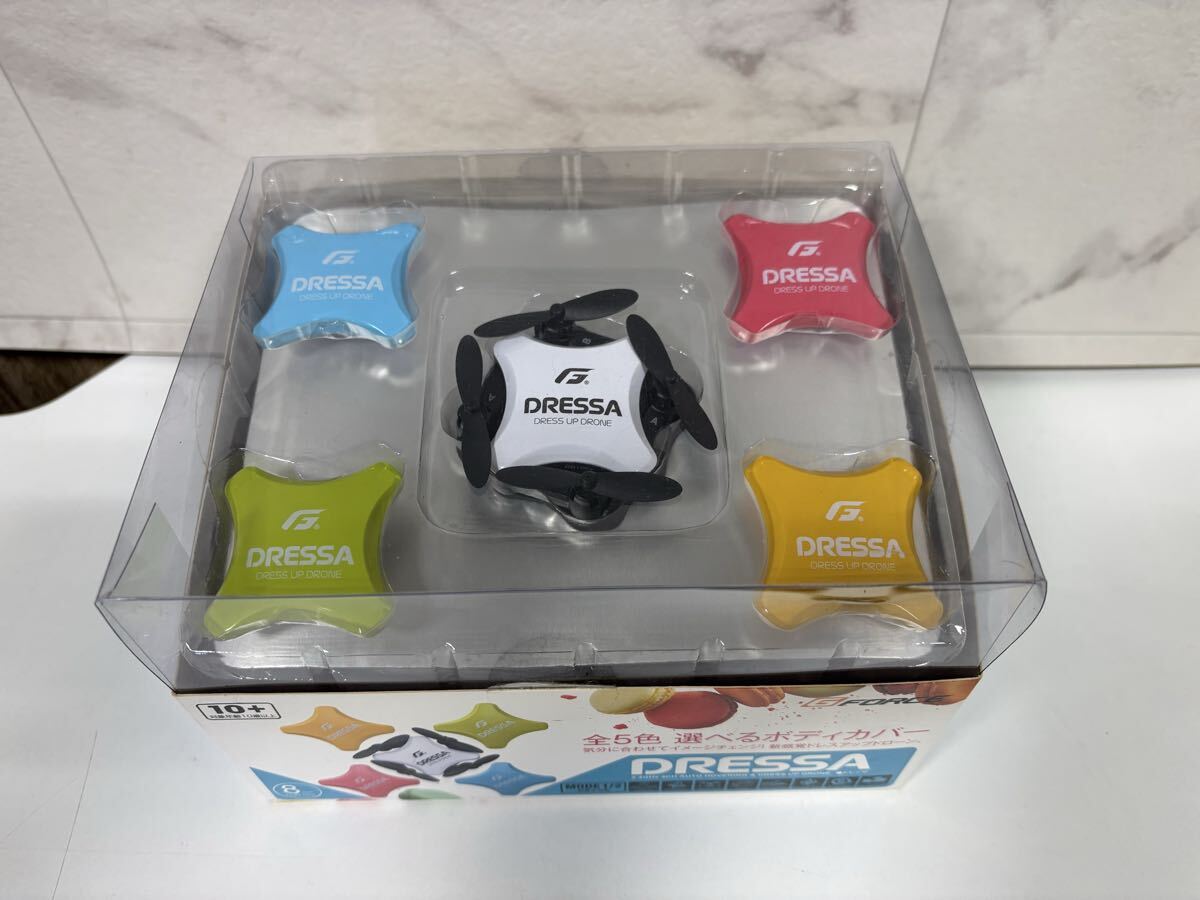 インドアドローン DRESSA GFORCE 未開封品 選べるボデイ 5色 リモコン付き 操縦 空中飛行 小型ドローン 箱あり