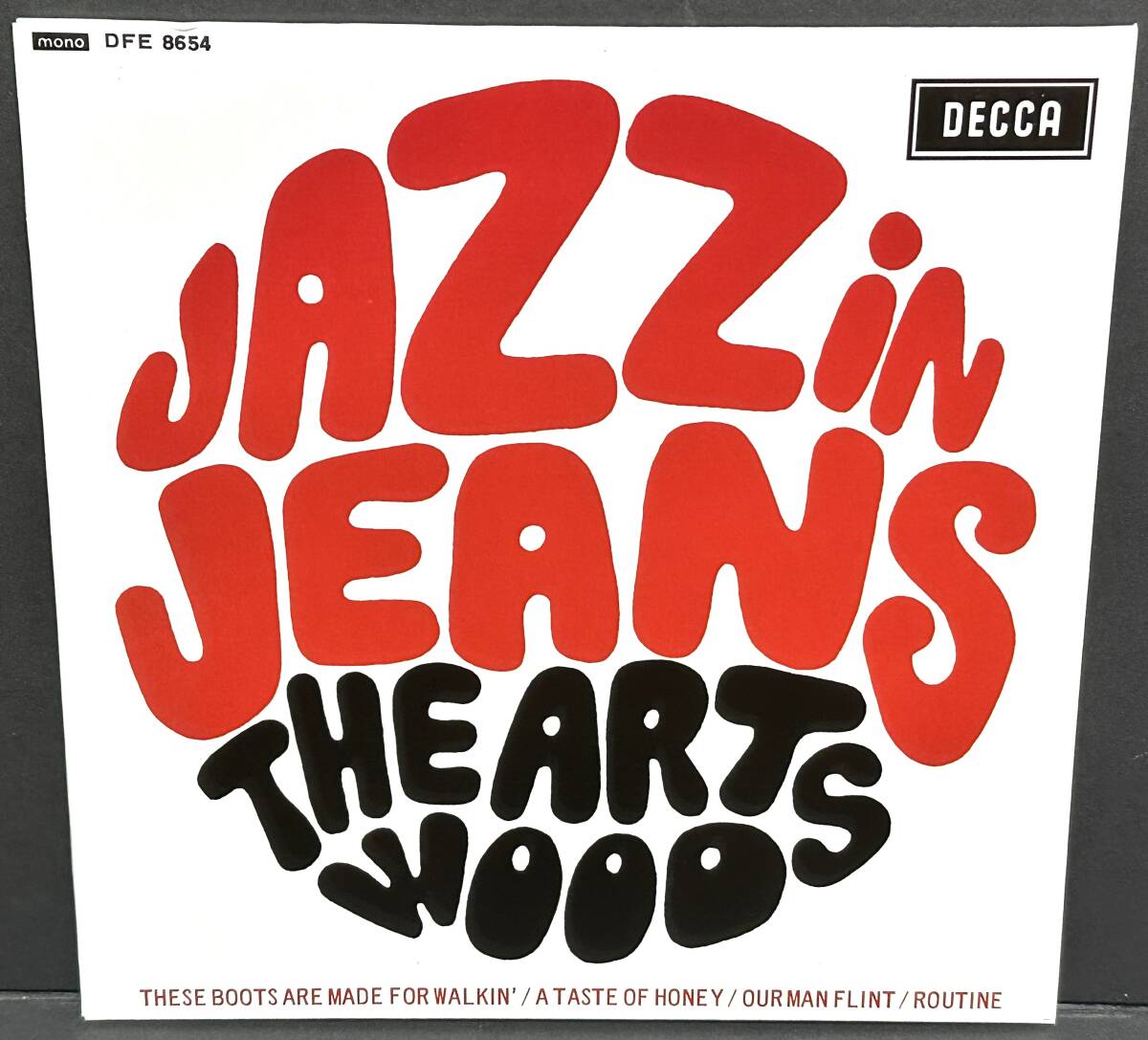 【中古シングルレコード】The Artwoods ■ Jazz In Jeans リイシュー盤？■JON LORD・DEEP PURPLE
