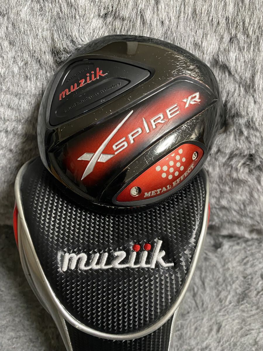 Muziik Xspire XRムジーク　エクスパイヤー XR ドライバー　ヘッドのみ　 1W