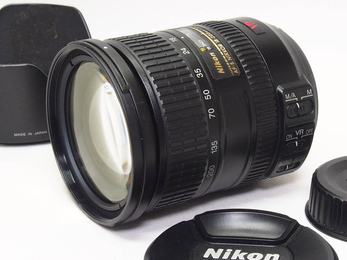 ■美品■ ニコン Nikon AF-S DX NIKKOR 18-200mm F3.5-5.6G ED VR 《 動作光学良好 》 #15062851