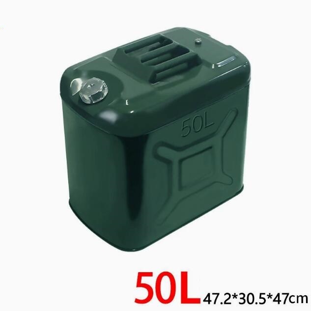 新品高品質50L軽油桶 携帯しやすいドラム缶 ガソリン タンク ステンレス ガソリン缶、アウトドア用品 燃料タンク、携行缶