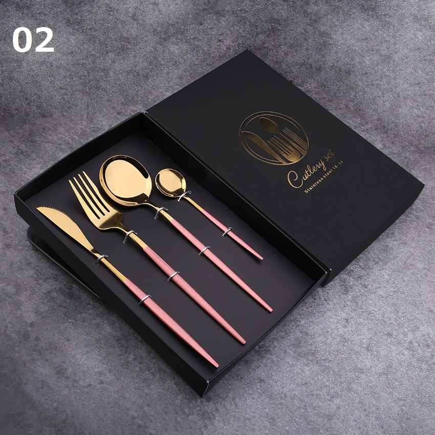 4点セット☆クチポール風　テーブルスプーン　フォーク　 洋食器　カトラリー 新品 02