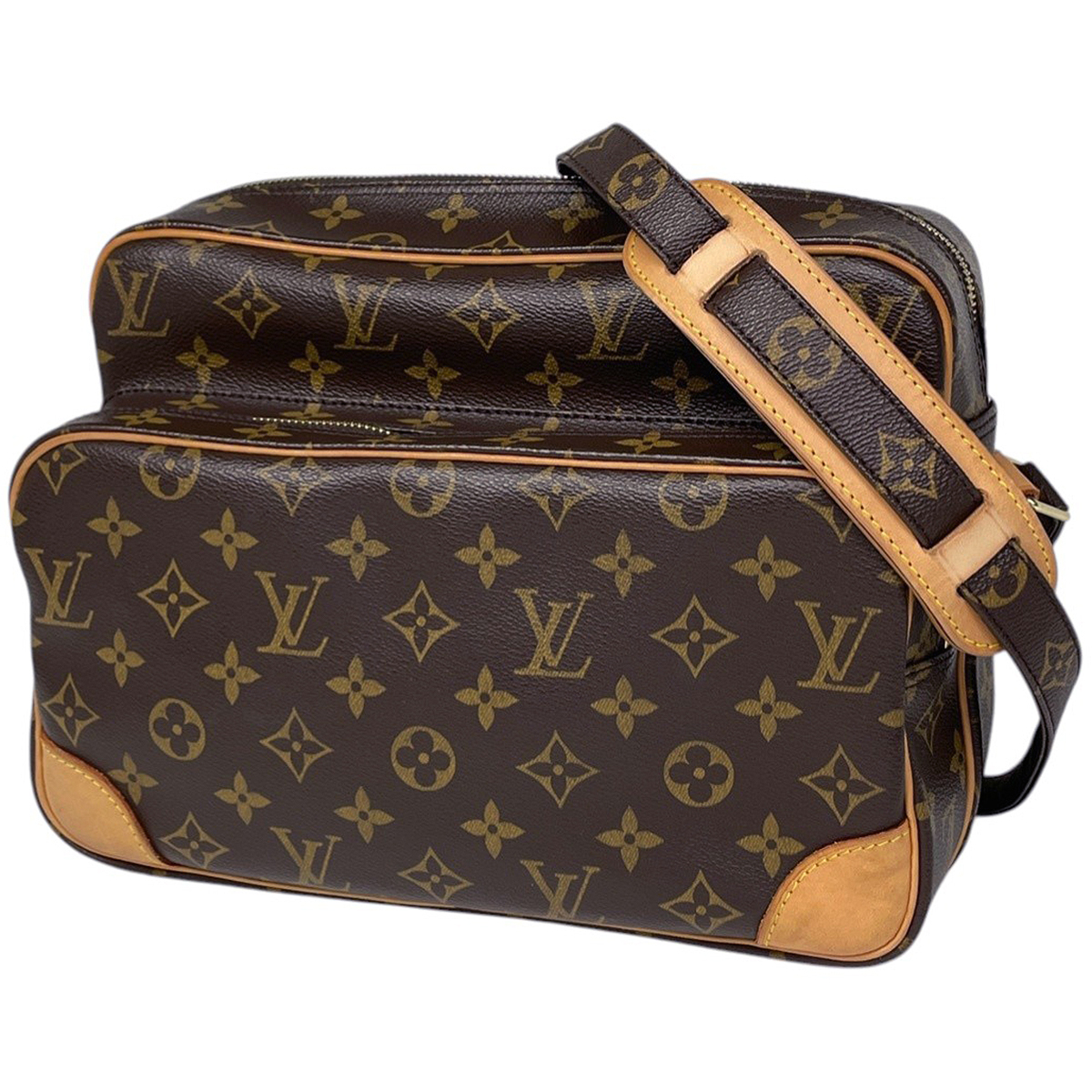 ルイ・ヴィトン Louis Vuitton ナイル ショルダーバッグ モノグラム ブラウン M45244 レディース 【中古】
