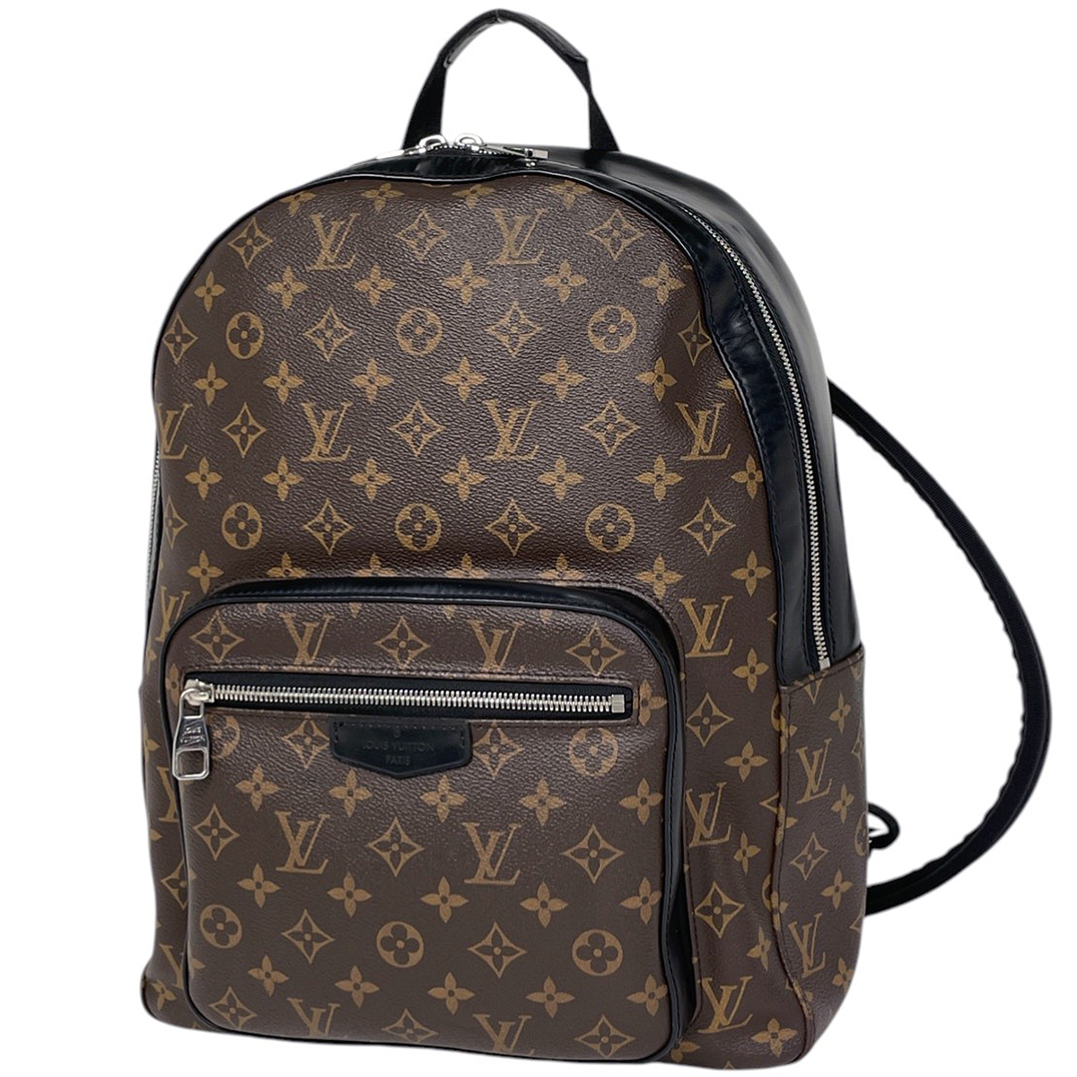 ルイ・ヴィトン Louis Vuitton ジョッシュ バッグパック リュック モノグラムマカサー ブラウン ブラック M41530 メンズ 【中古】