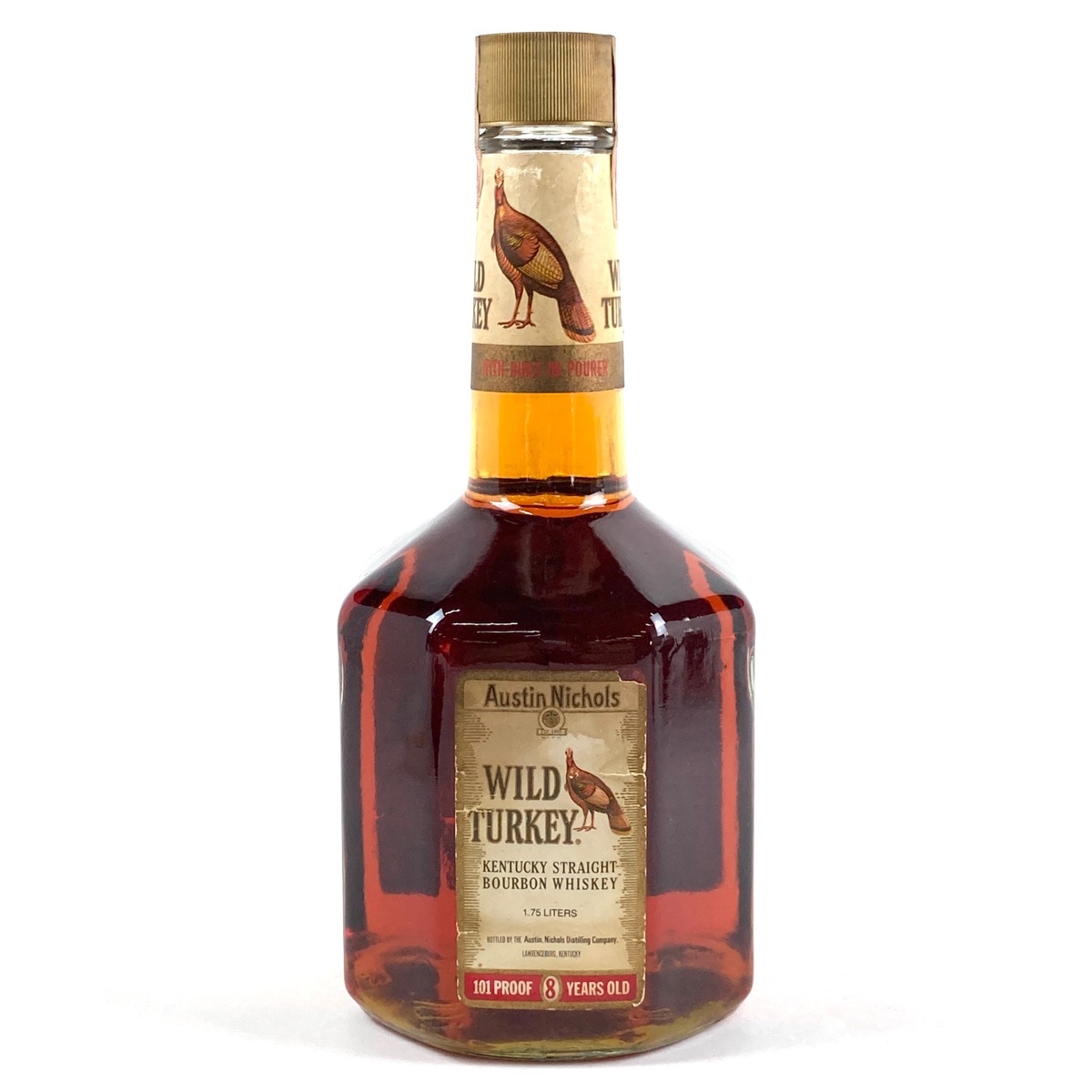 ワイルドターキー WILD TURKEY 8年 バーボン 1750ml アメリカンウイスキー 【古酒】