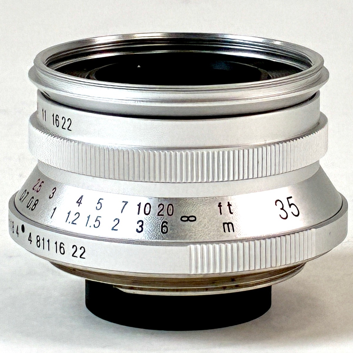 フォクトレンダー Voigtlander COLOR SKOPAR 35mm F2.5 Cタイプ シルバー L39 レンジファインダーカメラ用レンズ 【中古】