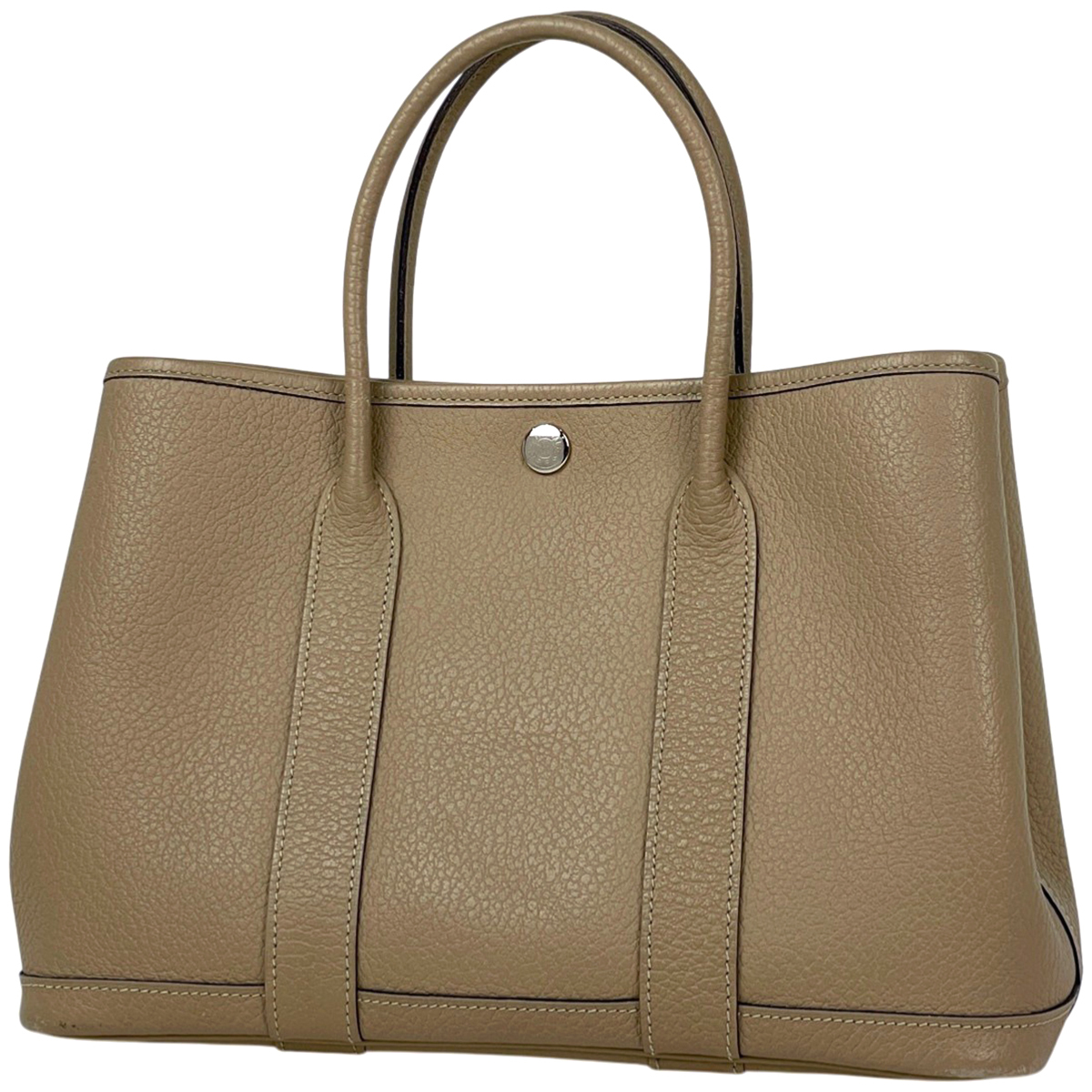 エルメス HERMES ガーデンパーティTPM ハンドバッグ トートバッグ ヴァッシュ カントリー C レディース 【中古】