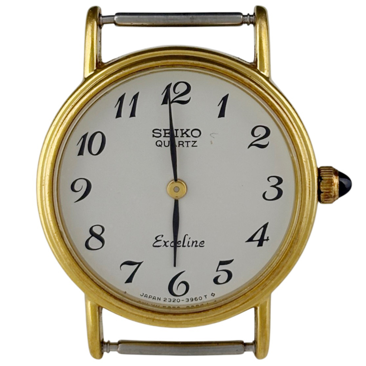 【ジャンク品】 セイコー SEIKO エクセリーヌ 14K×SS 2320-0380 腕時計 クォーツ 【中古】