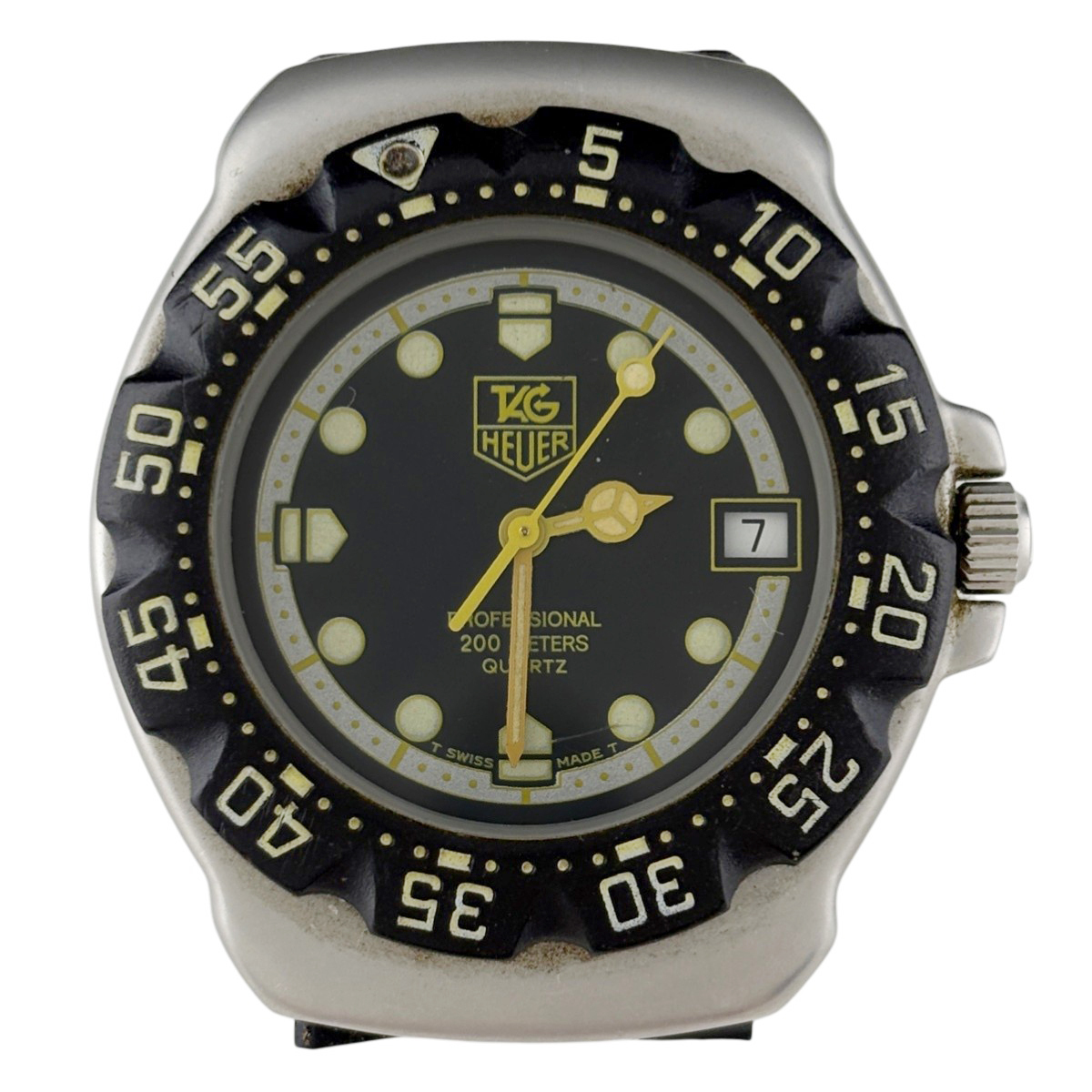 【ジャンク品】 タグホイヤー TAG HEUER プロフェッショナル 腕時計 クォーツ 【中古】