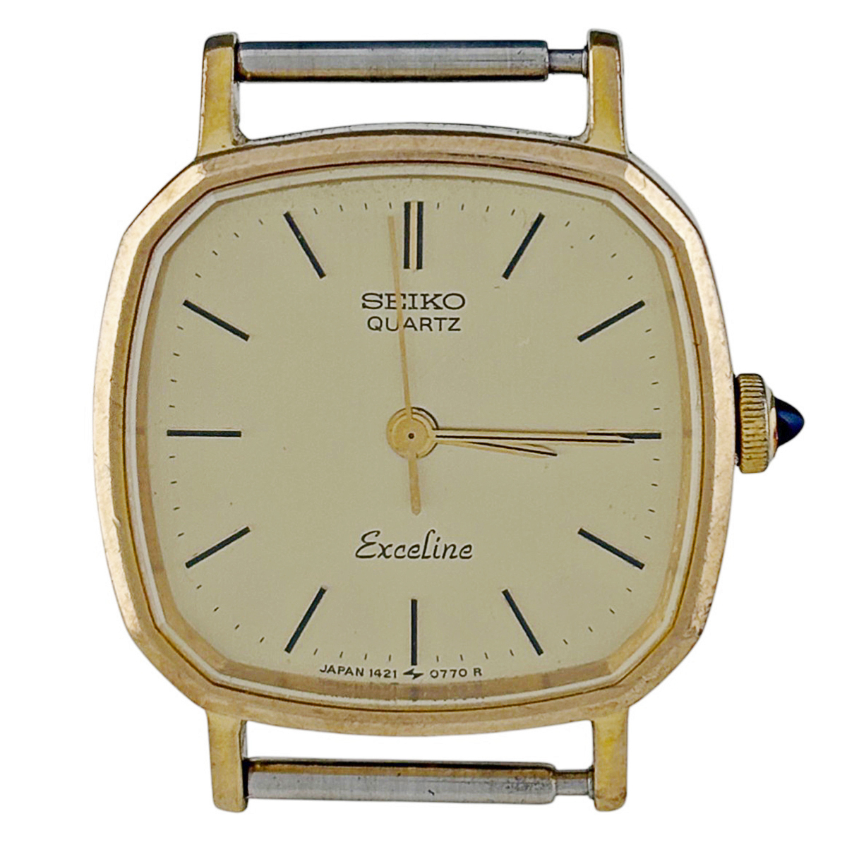 【ジャンク品】 セイコー SEIKO エクセリーヌ 10K/SS 1421-5450 腕時計 クォーツ 【中古】