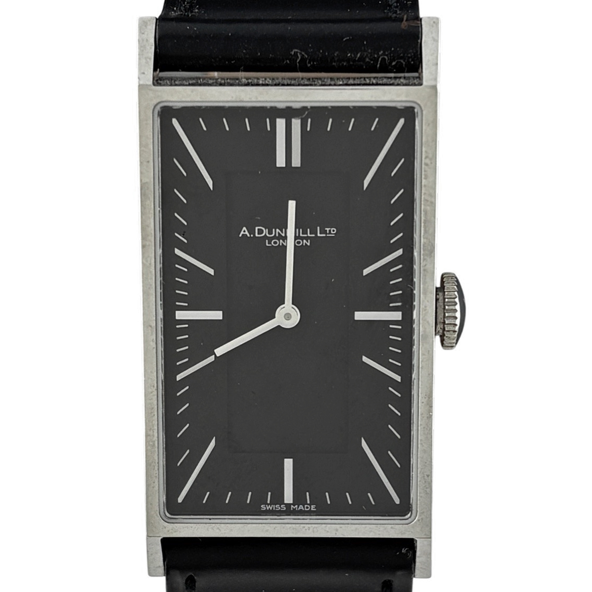 【ジャンク品】ダンヒル Dunhill ウェイファー 8036 スクエア 腕時計 クォーツ 【中古】