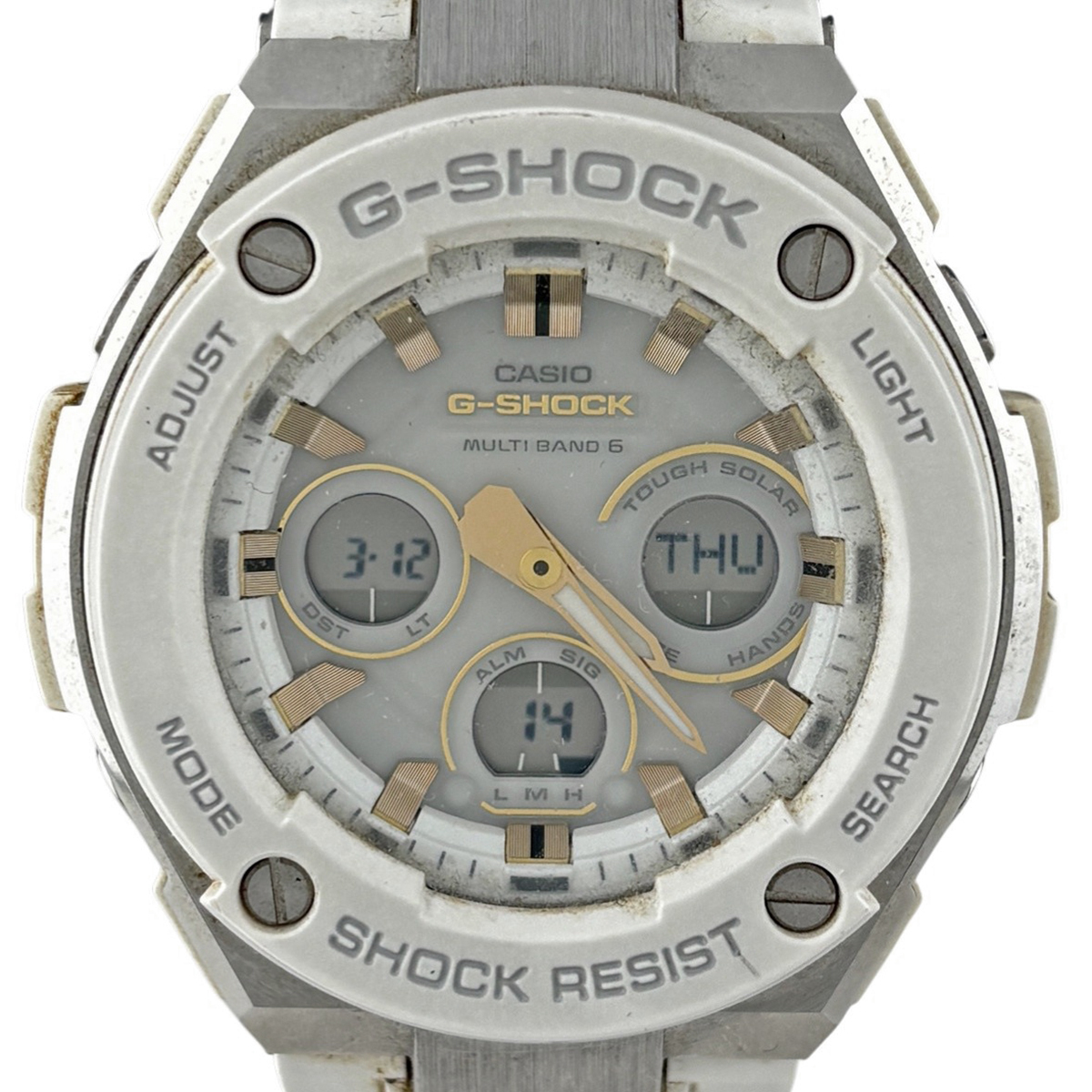 【ジャンク品】カシオ CASIO G-SHOCK GST-W300 腕時計 ソーラー 【中古】