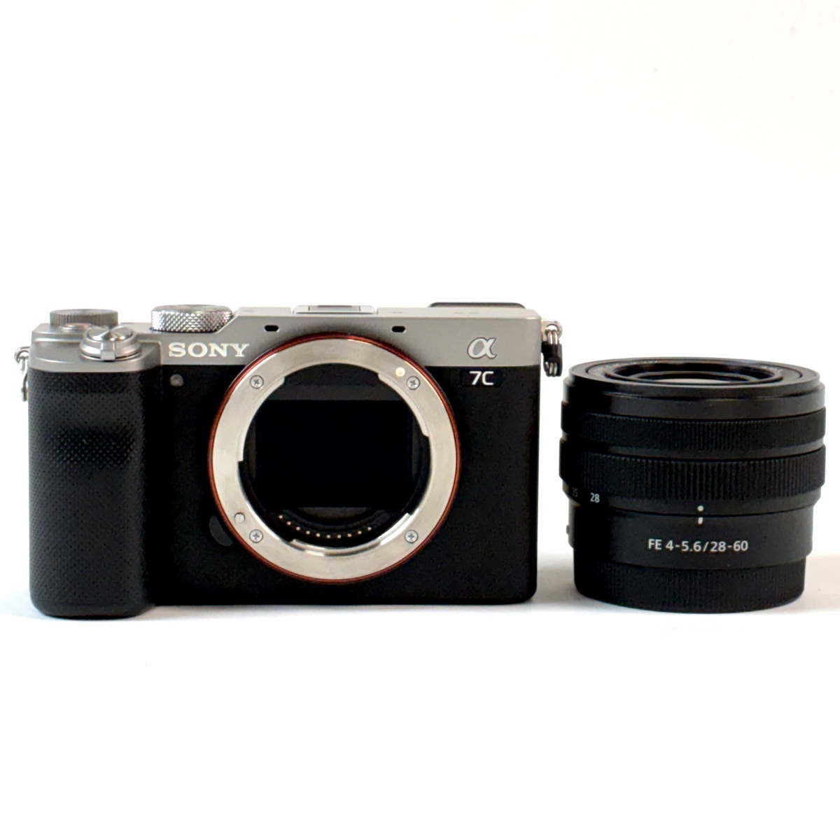 【1円】 ソニー SONY α7C ズームレンズキット ILCE-7CL シルバー デジタル ミラーレス 一眼カメラ 【中古】