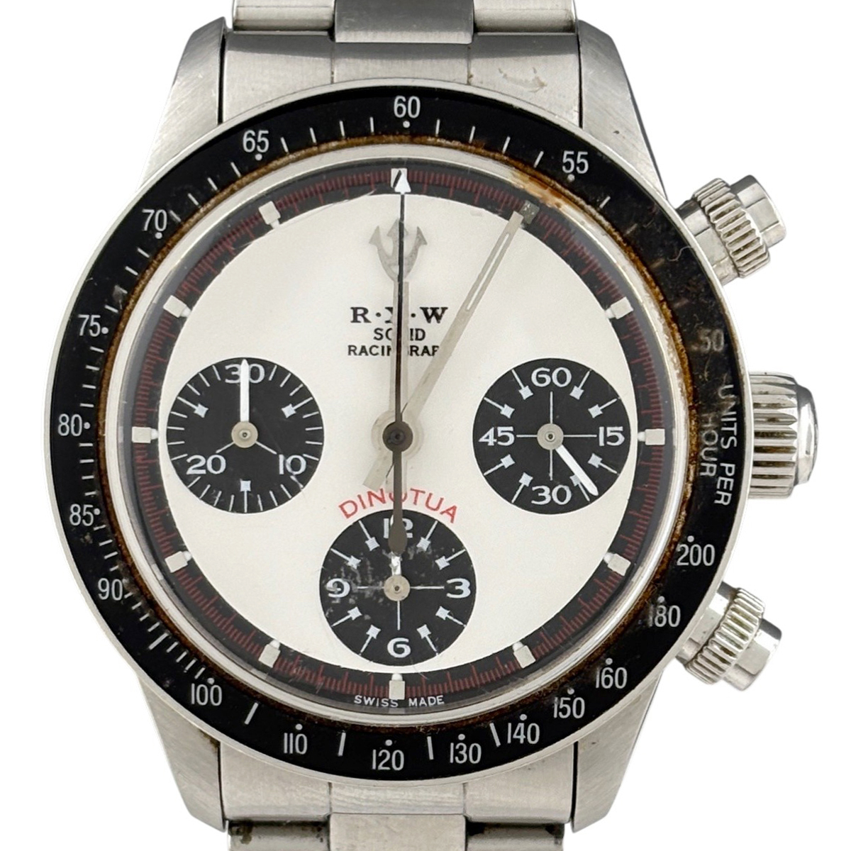 【ジャンク品】RXW DINOTUA ポールニューマン 腕時計 自動巻き 【中古】