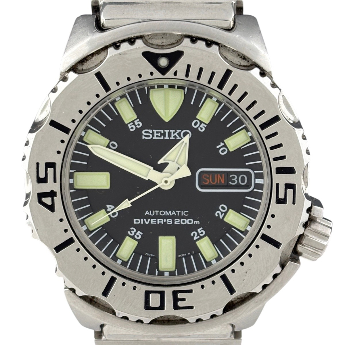 【ジャンク品】セイコー SEIKO ダイバーズ 7S26-0350 腕時計 自動巻き 【中古】