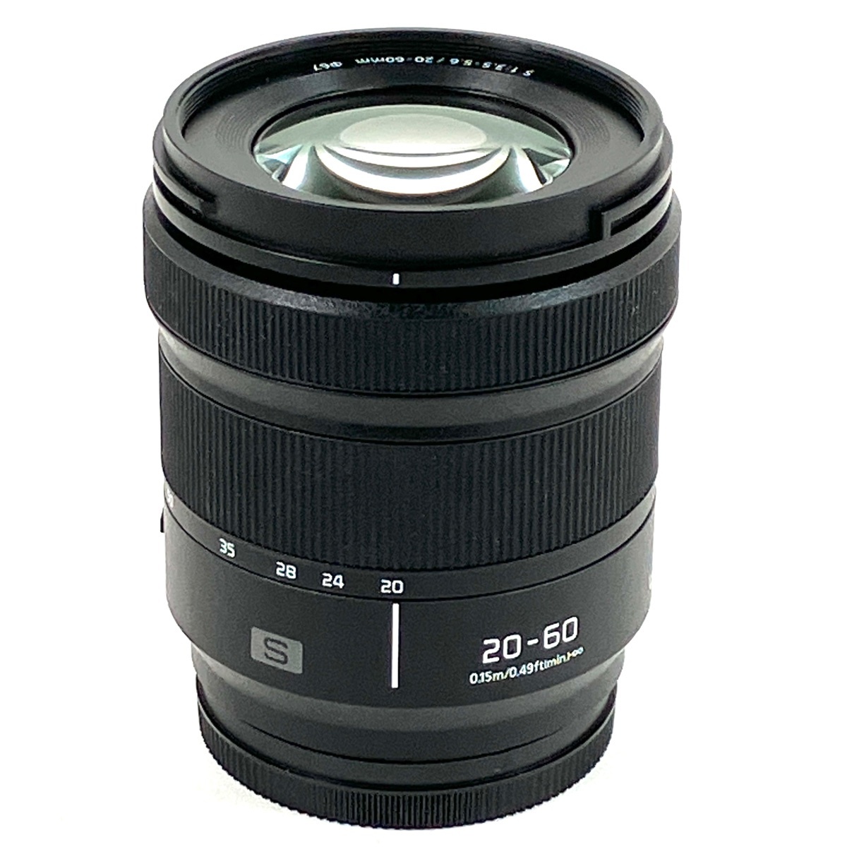 【1円】 パナソニック Panasonic LUMIX S 20-60mm F3.5-5.6 S-R2060 一眼カメラ用レンズ（オートフォーカス） 【中古】