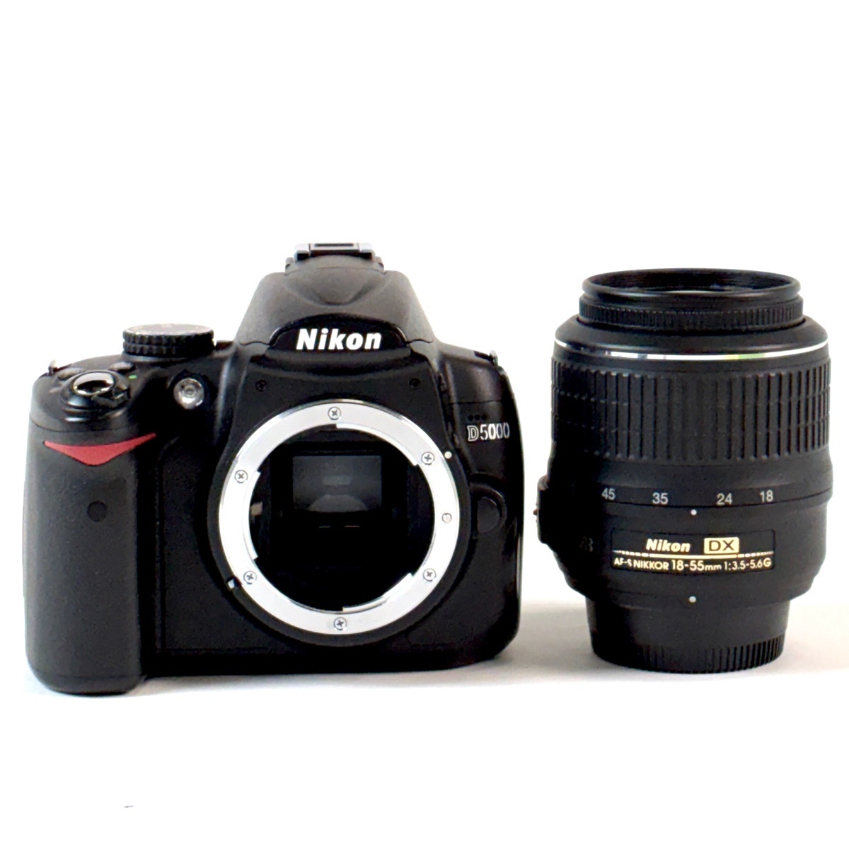 【1円】 ニコン Nikon D5000 レンズキット デジタル 一眼レフカメラ 【中古】