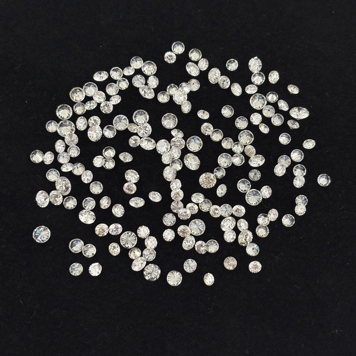 ダイヤルース 裸石 素材 まとめ売り ダイヤモンド ルース 20.3ct ランクD【中古】