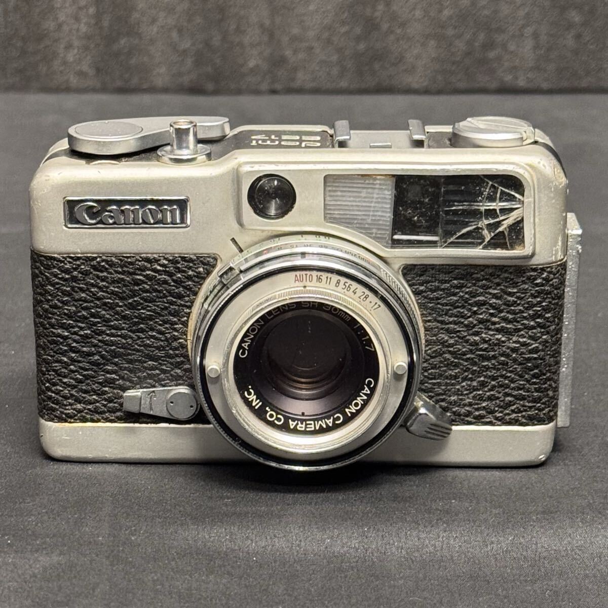 Canon キヤノン demi EE17 SH 30mm 1:1.7 レンジファインダー フィルム カメラ 本体 キャノン 173