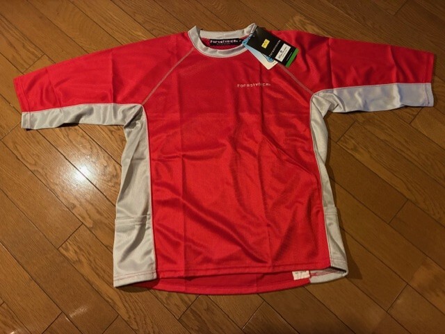 Forestvoice　ダウンヒルジャージ　赤　Mサイズ