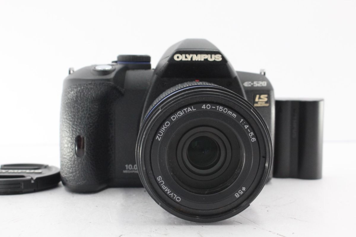 ★実用品★ ニコン NIKON E-520 ZUIKO DIGITAL 40-150mm F4-5.6 ED 《キャップ 付き》 C8 A7441