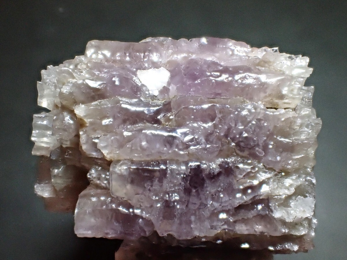 スペイン産　パープルアラゴナイト　霰石 原石 鉱物 標本