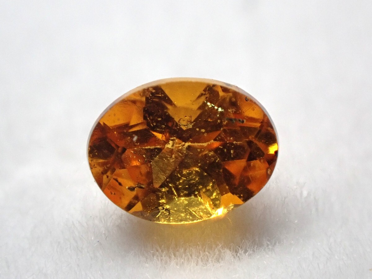 ブラジル産　スペサルティンガーネット　満礬柘榴石 ルース 天然石