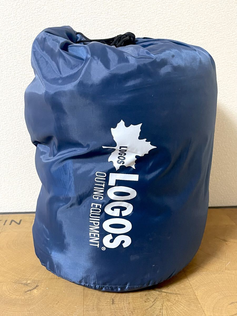 A 希少/美品 キャンプ/アウトドア用品 LOGOS/ロゴス 抗菌防臭 丸洗いドミールシュラフ・0/シュラフ/寝袋/封筒型 適正温度:(約)0℃まで