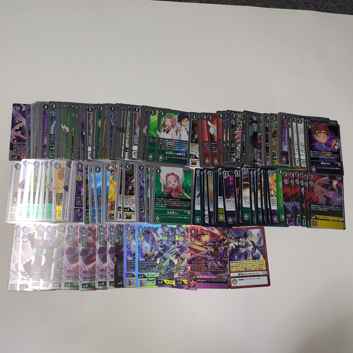 デジモンカードゲーム SR P 他 キラカード 大量 まとめ売り 約125枚