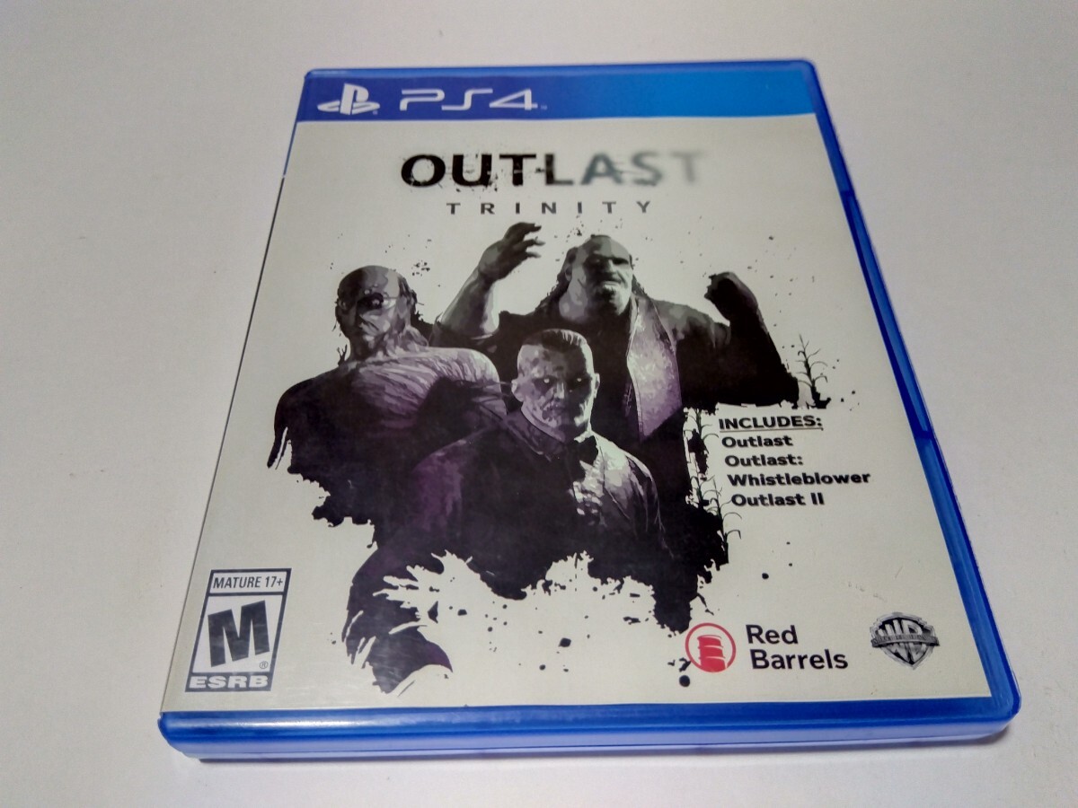 PS4 ソフト Outlast Trinity 北米 輸入版 アウトラスト トリニティ
