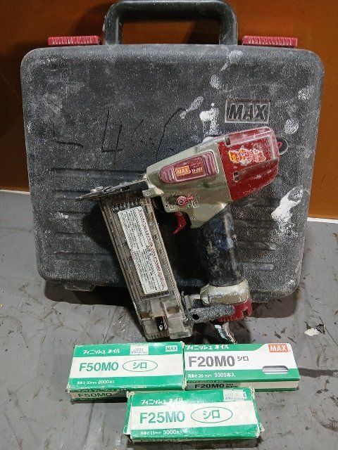 MAX/マックス スーパーフィニッシュネイラ TA-255/F55MO 動作良好