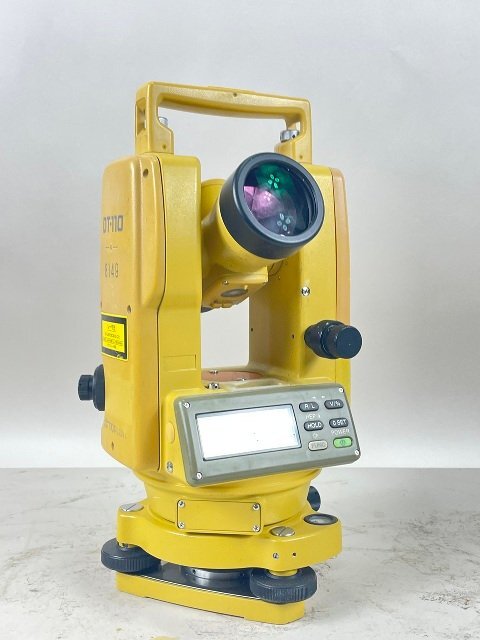 TOPCON / トプコン デジタルセオドライト DT-110 測量機器 ※充電器欠品 ※現状渡し