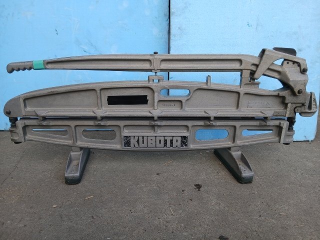 クボタ 新形 シングルカッター KH-970B 切断970ｍｍ 瓦切断機 瓦カッター ※佐川着払い発送