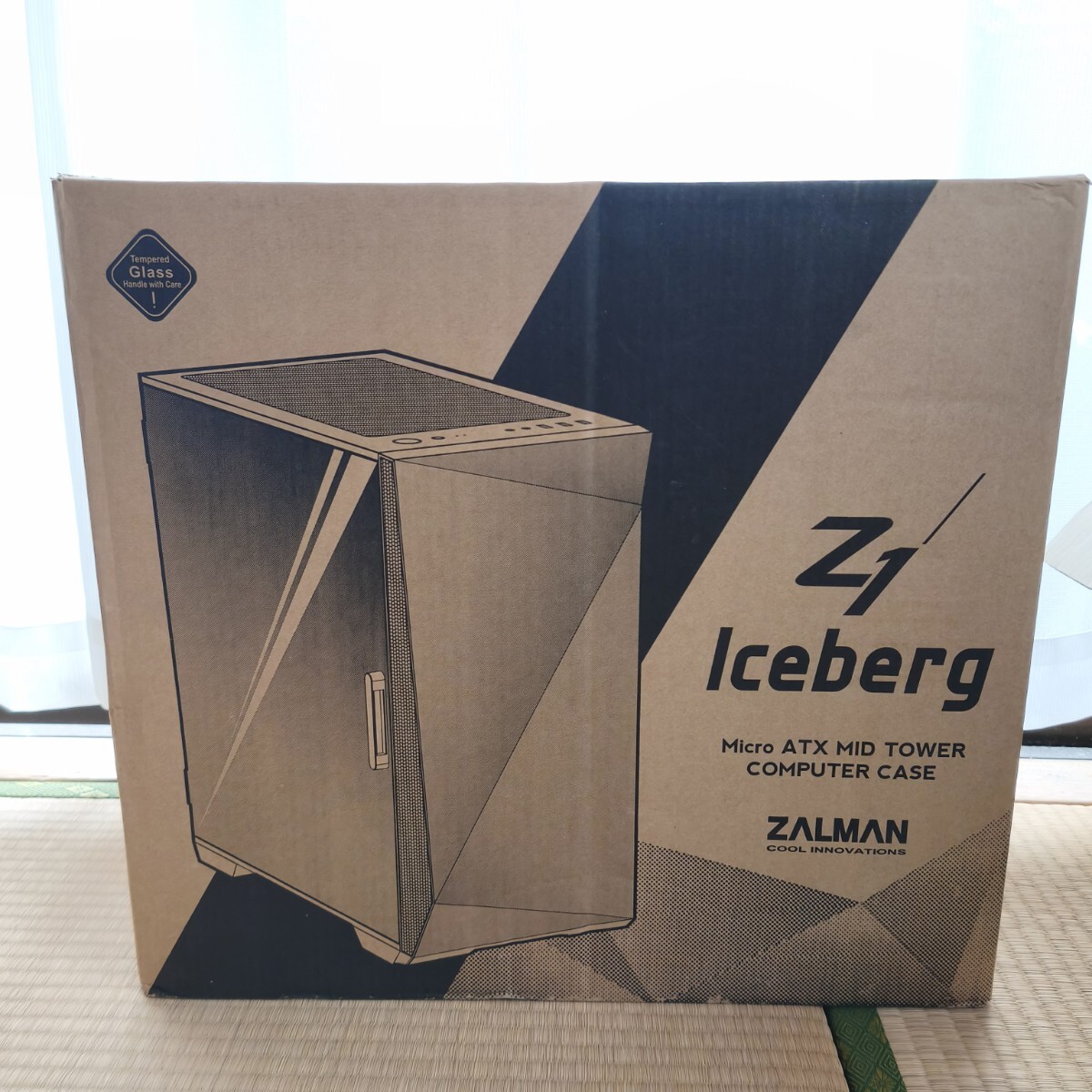 未使用 ZALMAN Z1 ブラック PCケース