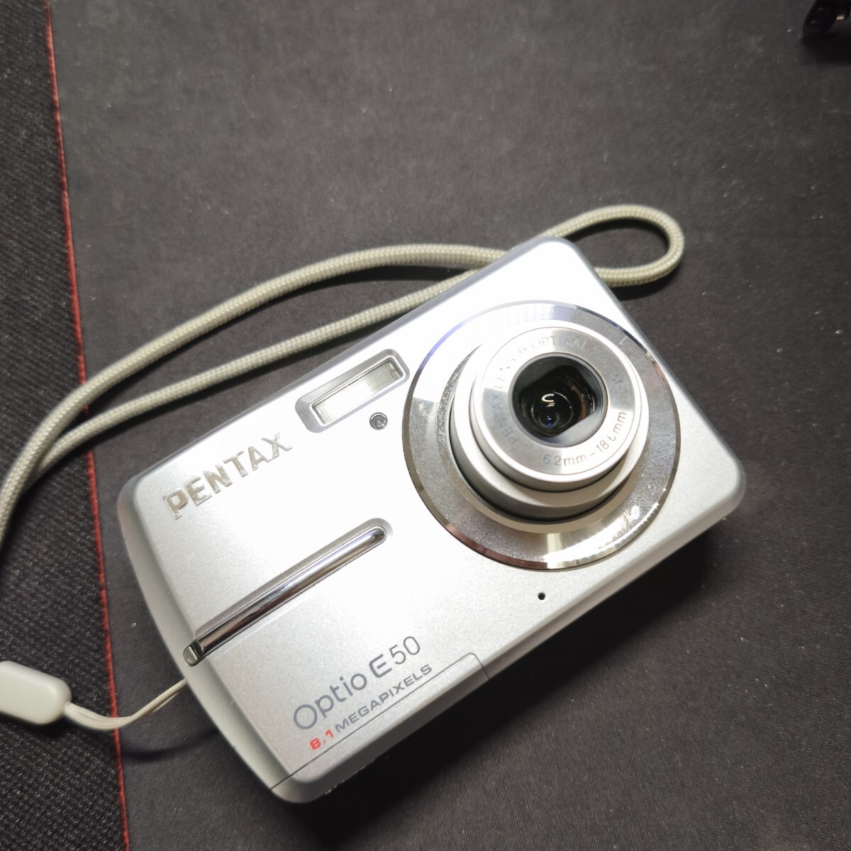 PENTAX Optio E50 コンパクトデジタルカメラ シルバー