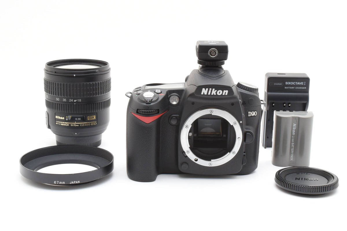 ニコン Nikon D90 + AF-S 18-70mm 3.5-4.5G ED ♯C5101C0203